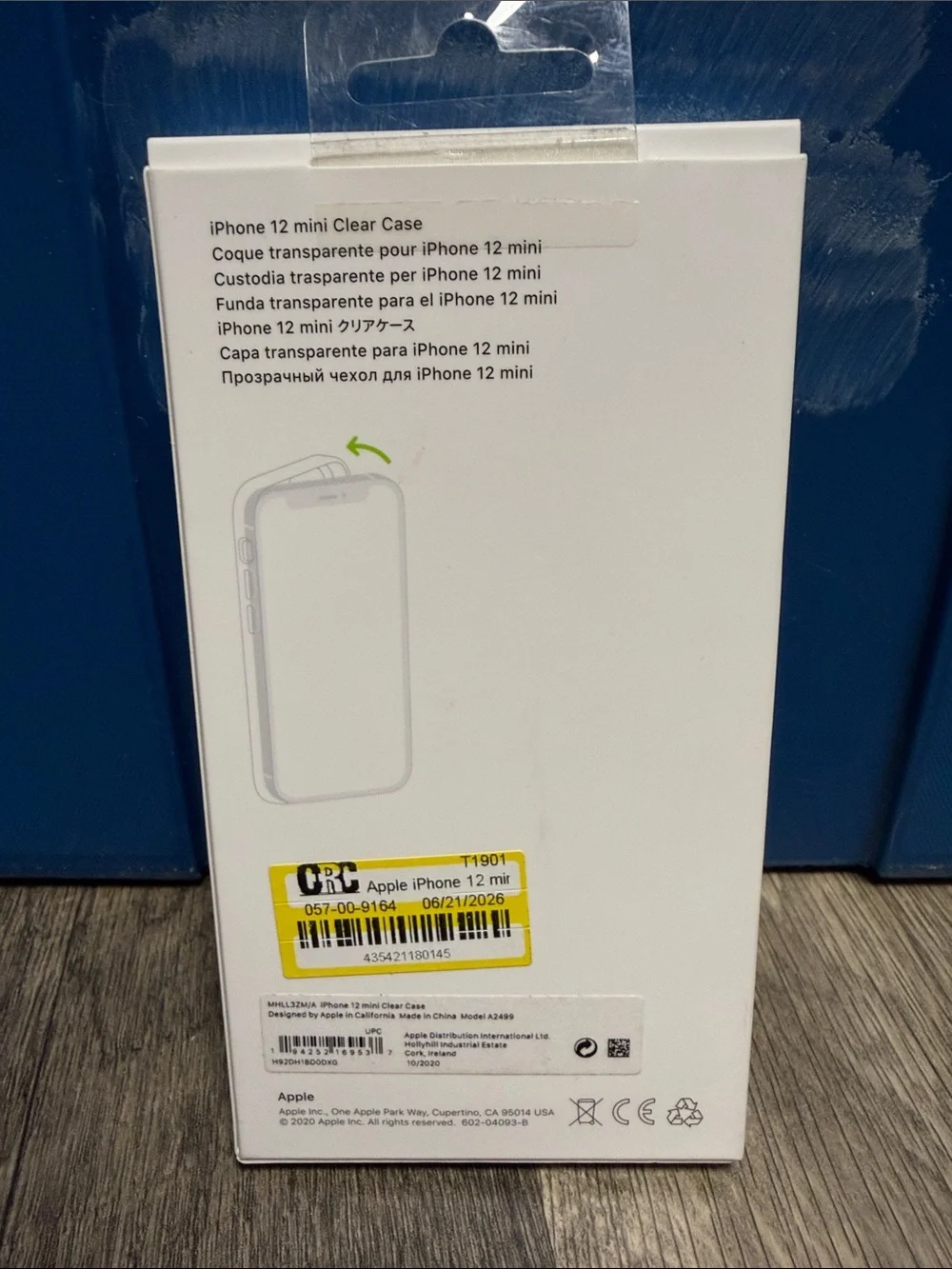 Apple Clear MagSafe Case for iPhone 12 mini - Transparent
